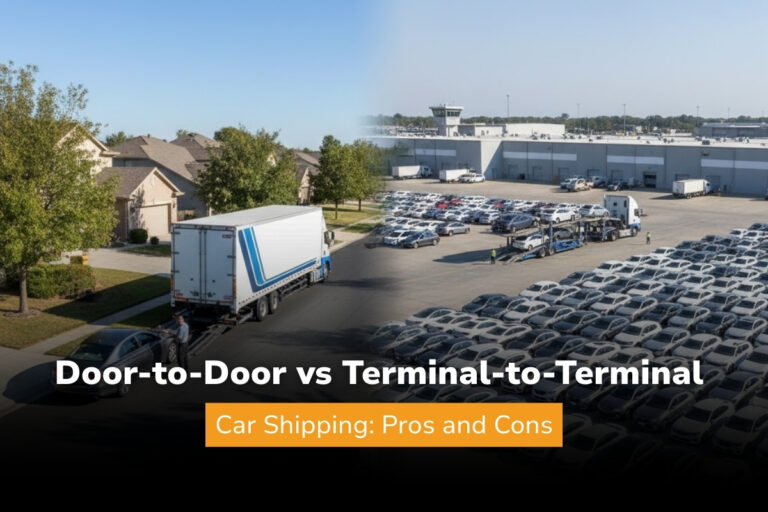 Door-to-Door vs Terminal-to-Terminal Car Shipping: Pros and Cons