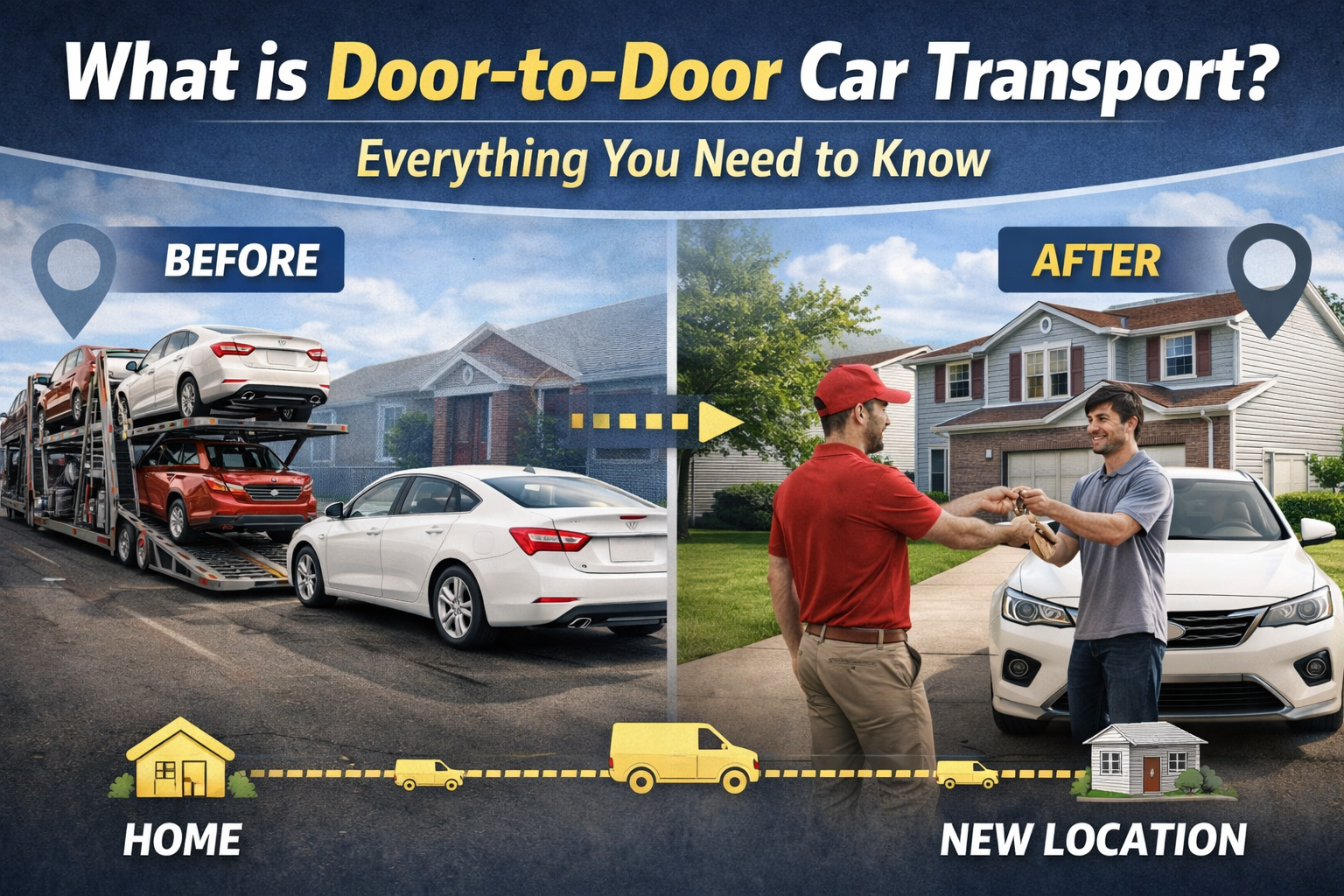What Is Door-to-Door Car Transport? A Complete Guide to Car Transport Service